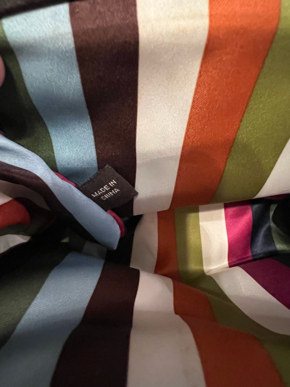 Coach Legacy Stripe Signature Framed Beauty Pouch - Picture 12 of 14